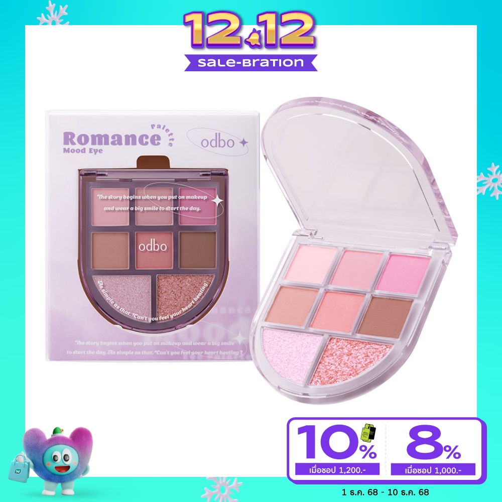 ODBO Odbo Romance Mood Eye Palette 6g 01