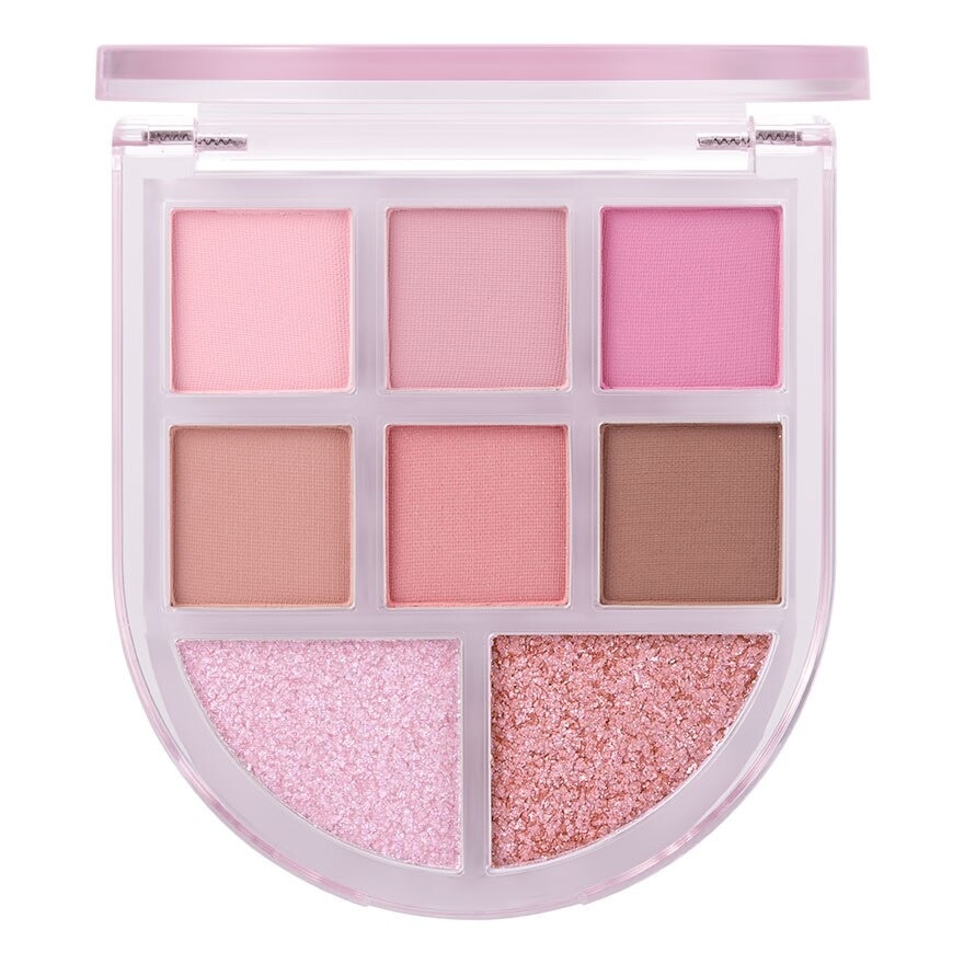 Odbo Romance Mood Eye Palette 6g. 01 Purple Pink