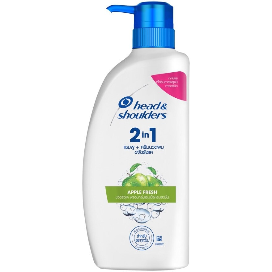 Head  Shoulders 2in1 Shampoo+Conditioner Anti Dandruff Apple Fresh 370 Ml.