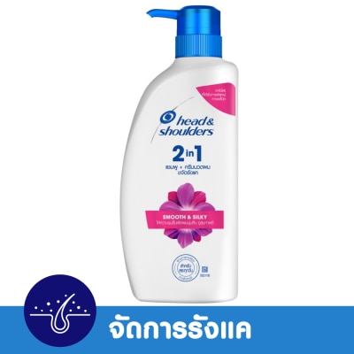 Head&Shoulder Head Shoulders 2in1 Shampoo+Conditioner Anti Dandruff Smooth Silky 370 Ml. image