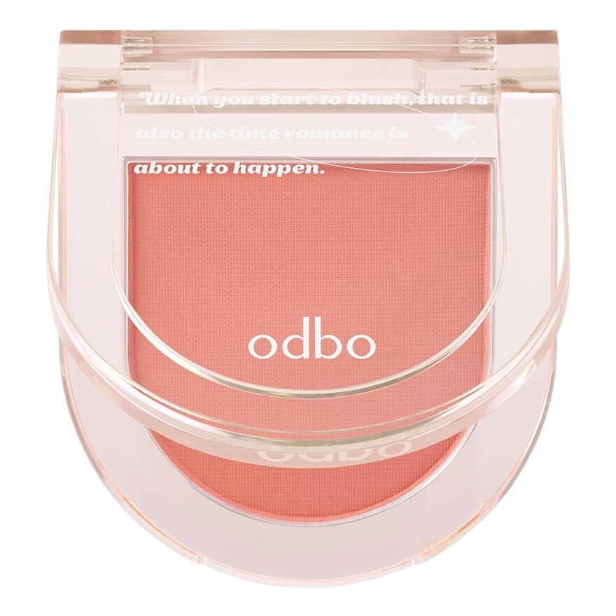 Odbo Romance Mood Blush 2.8g. 03 Sunkisseed Orange