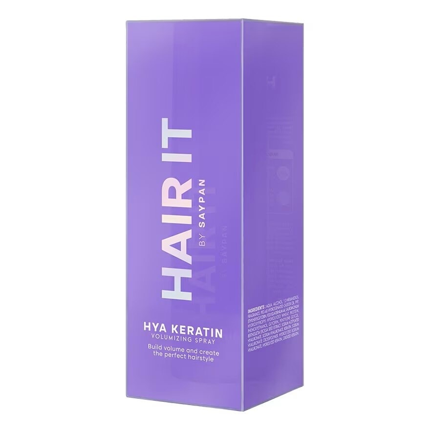 Hair It Hya Keratin Volumizing Spray 100 G. วอลลุ่ม ผมเงางาม