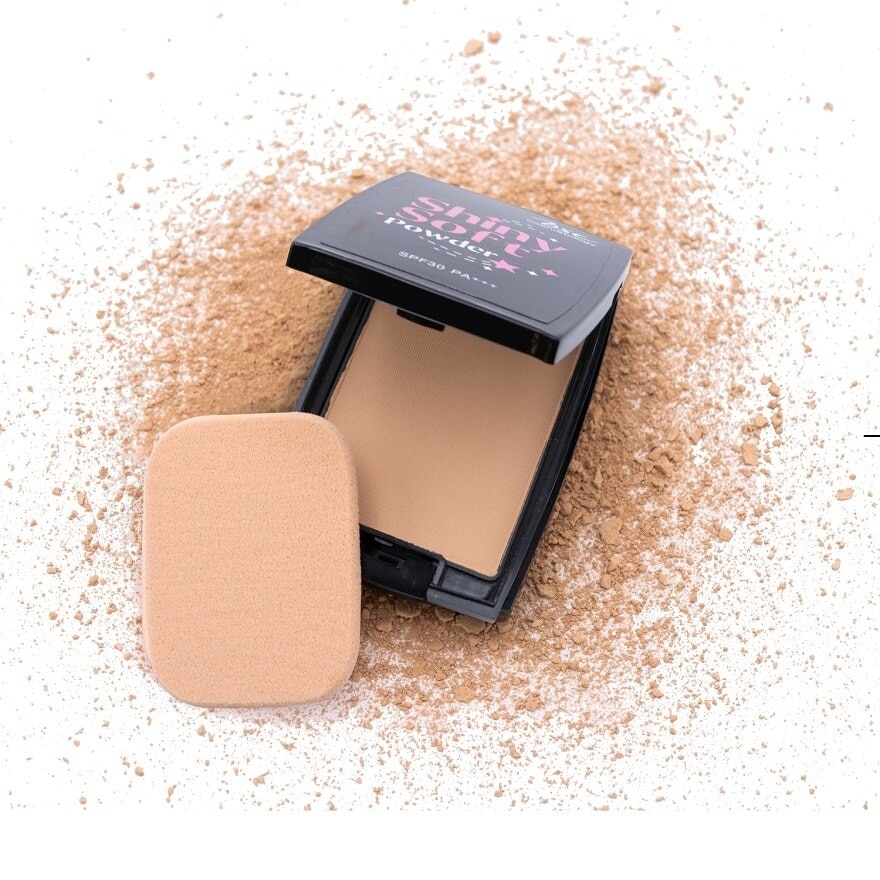 Bsc Shiny Soft Powder Foundation SPF30 8g.