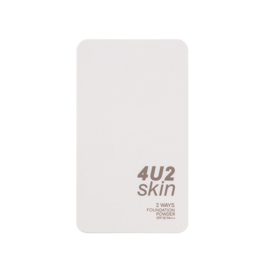 4U2 Skin 2 Ways Foundation Powder SPF35 PA+++ 10g. 03 Warm