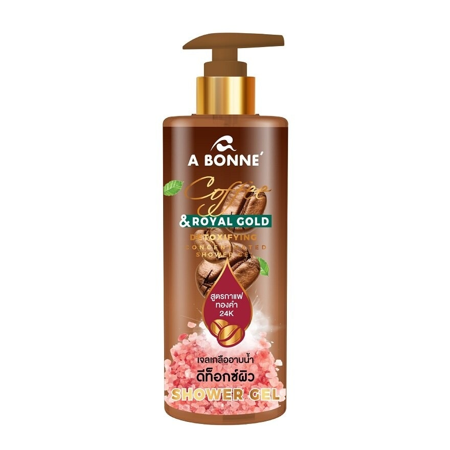 A Bonne' Shower Gel Coffee  Royal Gold Detoxifying Concentrated 450 Ml.