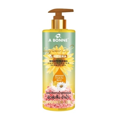 A Bonne A Bonne' Shower Gel Sunflower Oil  Pitera Moisturizing Concentrated 450 Ml.