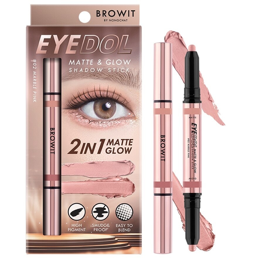 Browit Browit Eyedol Matte&Glow Shadow Stick 02