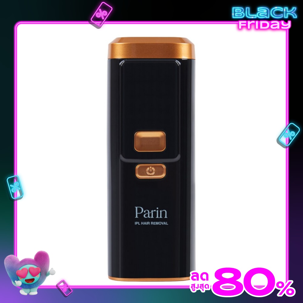 Parin พาลิน ไอพีแอล มัลติฟังก์ชัน เจน3 แบล็ค โกลด์ 1ชิ้น