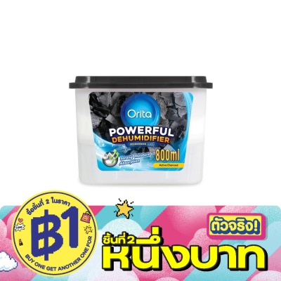 Orita - กล่องดูดความชื้น โอริต้า แอคทีฟ ชาร์โคล พาวเวอร์ฟูล ดิฮูมิดิฟายเออร์ 800มล. image