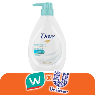 Dove - โดฟ ครีมอาบน้ำ เซนซิทีฟ สกิน นอร์ริชชิ่ง 550 มล.