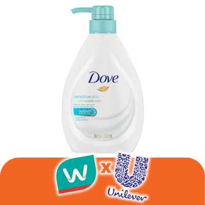 Dove - โดฟ ครีมอาบน้ำ เซนซิทีฟ สกิน นอร์ริชชิ่ง 550 มล.
