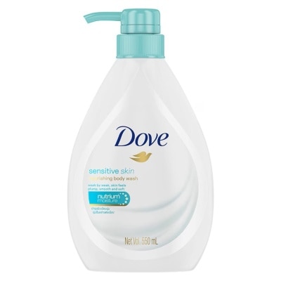 Dove โดฟ ครีมอาบน้ำ เซนซิทีฟ สกิน นอร์ริชชิ่ง 550 มล.