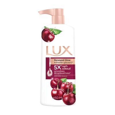 Lux ลักส์ ครีมอาบน้ำ รีนิว โกลว์ 450 มล.