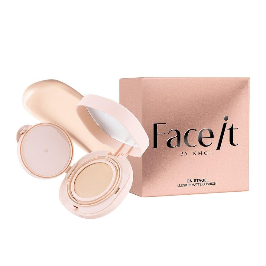 Face It On Stage Illusion Matte Cushion 12g. 01 Light Beige