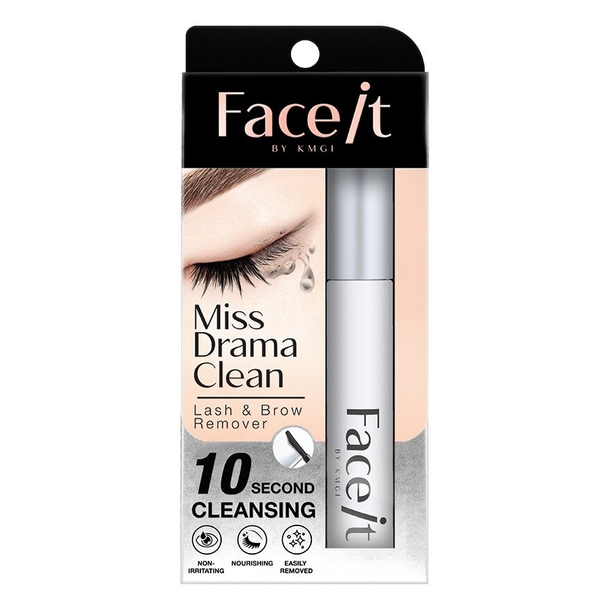 Face It Miss Drama Clean Lash And Brow Remover 10ml.