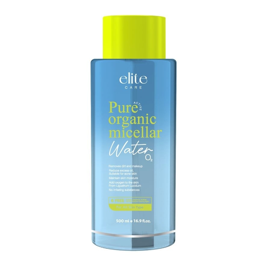 Elite Care Pure Active Organic Micellar 500 Ml.