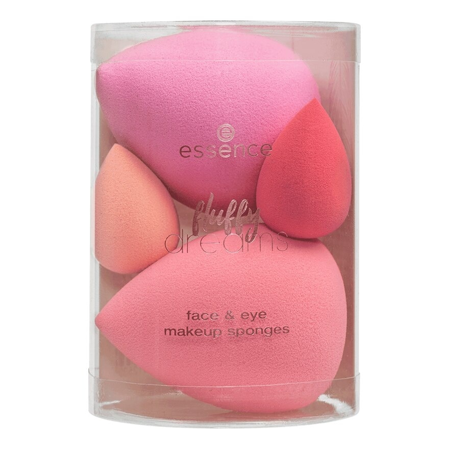 Essence Fluffy Dreams Face  Eye Makeup Sponges 4pcs.