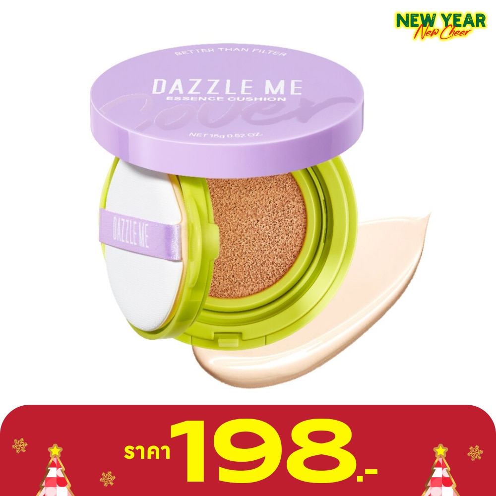 Dazzle Me Better Than Filter Maxnificent Essence Cushion 15g. C01 Fair Porcelain