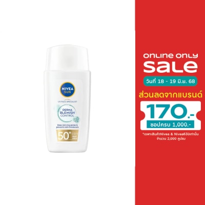 Nivea NIVEA Sun Derma Blemish Control SPF50+ 40 Ml.