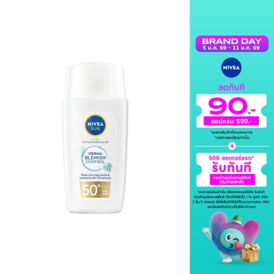 Nivea NIVEA Sun Derma Blemish Control SPF50+ 40 Ml.
