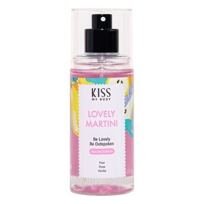 Kiss My Body Kiss My Body Eau De Toilette Lovely Martini 88 Ml. น้ำหอม สเปรย์น้ำหอม