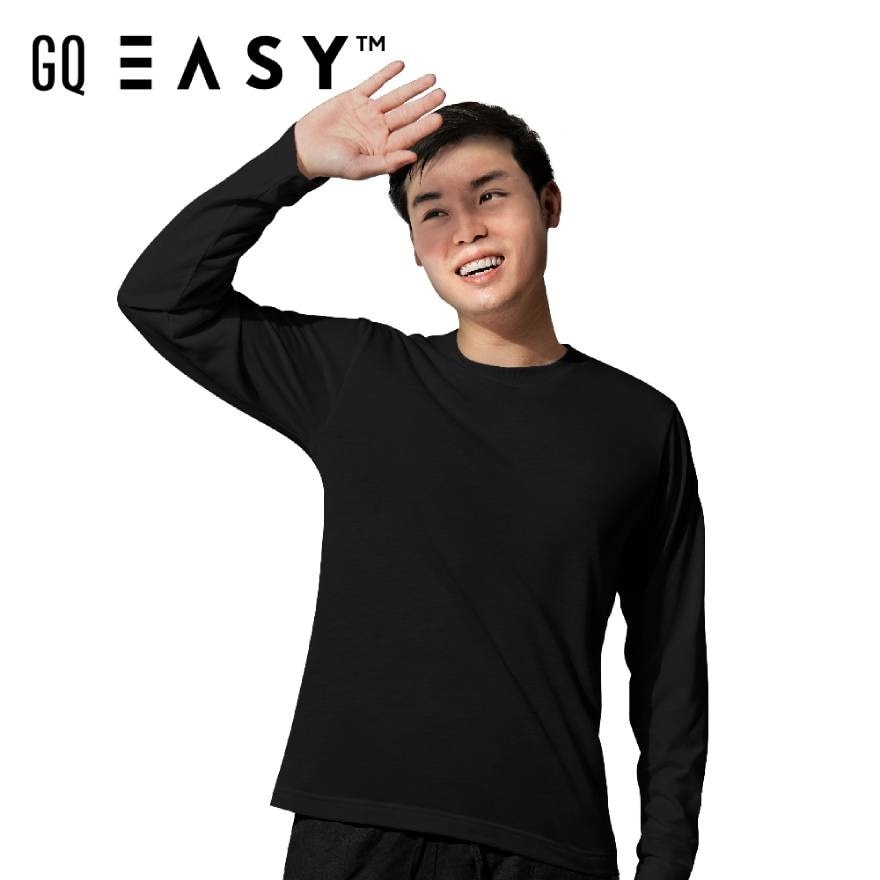 GQ UV Longsleeve Shirt Black Size S