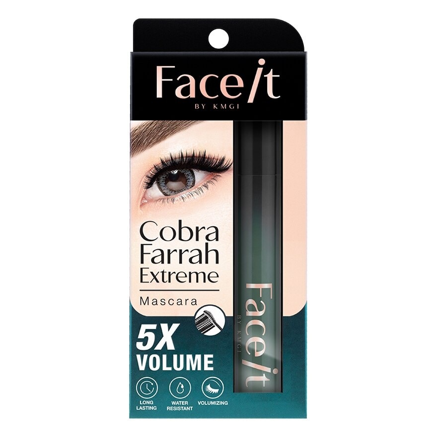 Face It Cobra Farrah Extreme Mascara 7g.