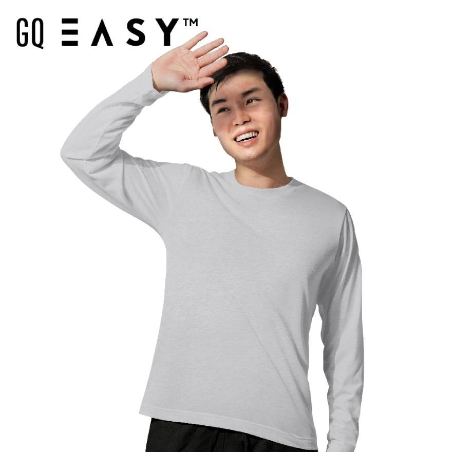 GQ UV Longsleeve Shirt Grey Size S