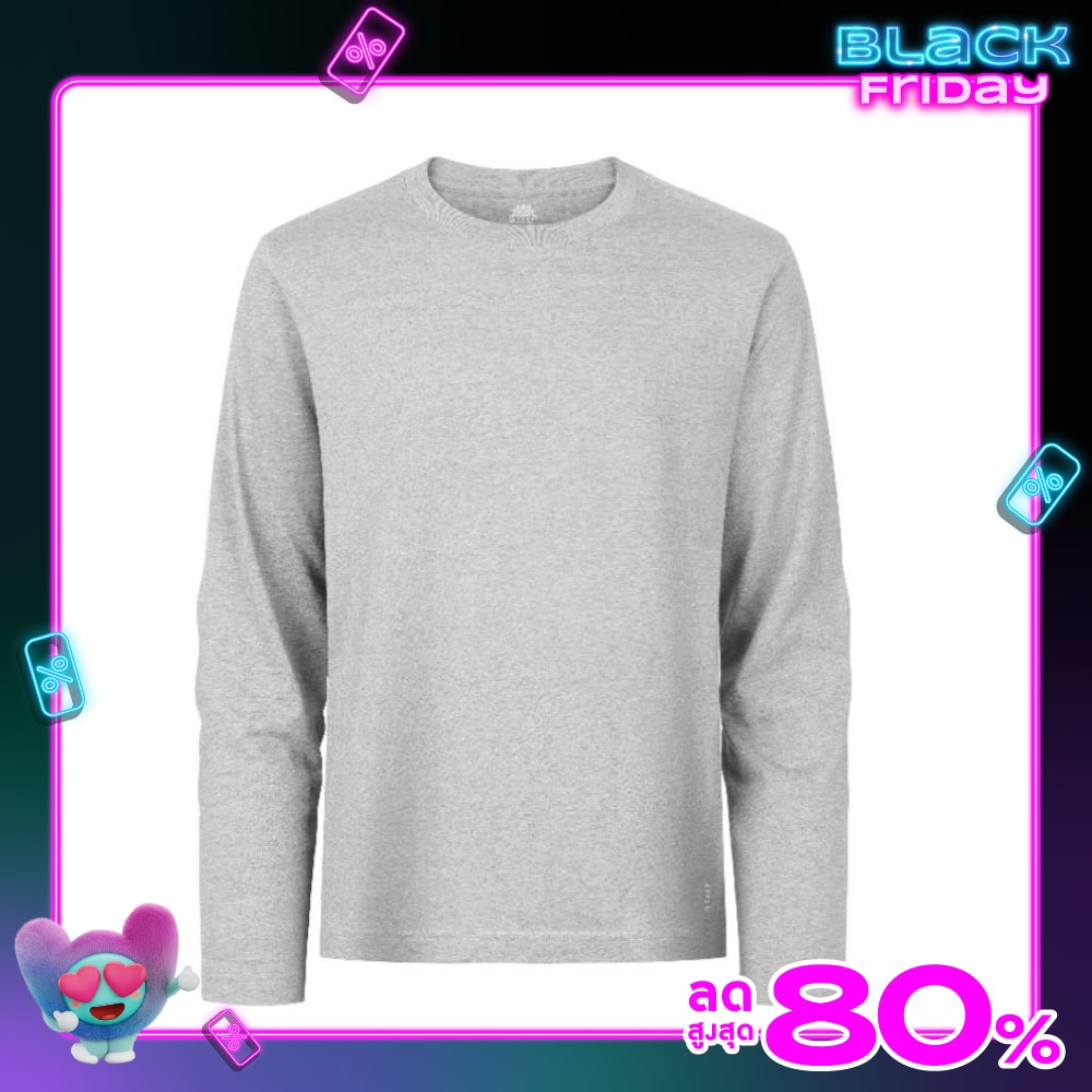 GQ UV Longsleeve Shirt Grey Size M