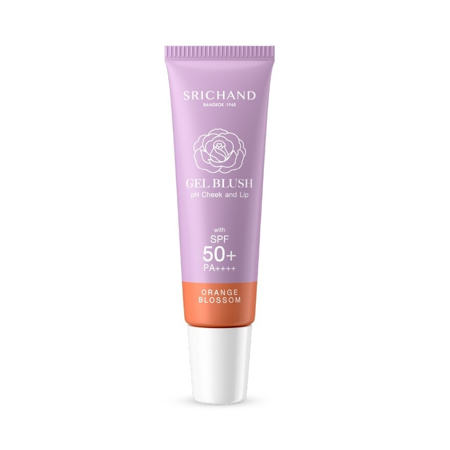 Srichand Gel Blush pH Cheek And Lip With SPF50+ PA++++ 7g. 01 Orange Blossom