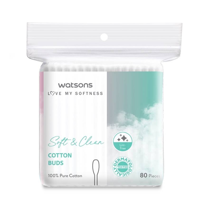 Watsons Cotton Buds 80 pcs.