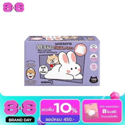 Watsons - Watsons Side Sealed Facial Puffs 100s (Shibainc Comics).. image