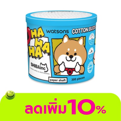 WATSONS - วัตสันสำลีก้านกระดาษ 300 ก้าน (Shibainc Comics).