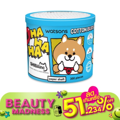 Watsons Watsons Paper Shalf Cotton Buds 300s.(Shibainc Comics)