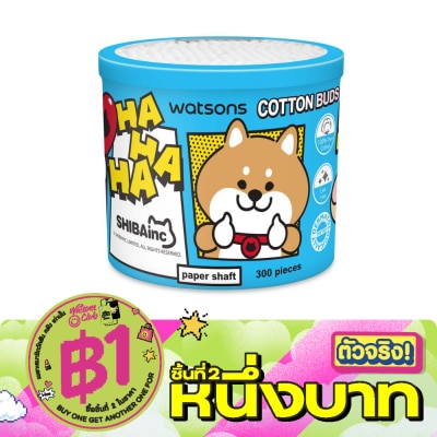 WATSONS - วัตสันสำลีก้านกระดาษ 300 ก้าน (Shibainc Comics). image