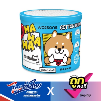 WATSONS - วัตสันสำลีก้านกระดาษ 300 ก้าน (Shibainc Comics).