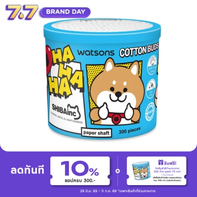 Watsons - Watsons Paper Shalf Cotton Buds 300s.(Shibainc Comics)