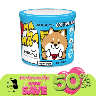 Watsons - Watsons Paper Shalf Cotton Buds 300s.(Shibainc Comics)