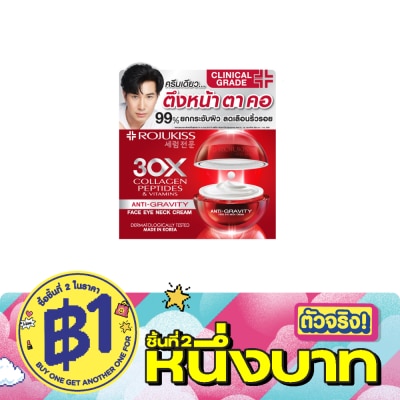 Rojukiss - โรจูคิส เฟซ อาย เนค ครีม 30 มล. บำรุงผิวหน้า รอบดวงตา ลำคอ image