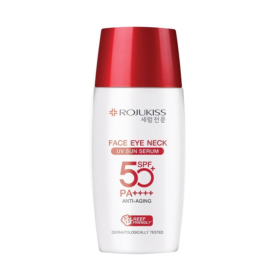 โรจูคิส เฟส อาย เนค ยูวี ซัน เซรั่ม SPF50+ PA++++ 40 มล. เซรั่ม กันแดด