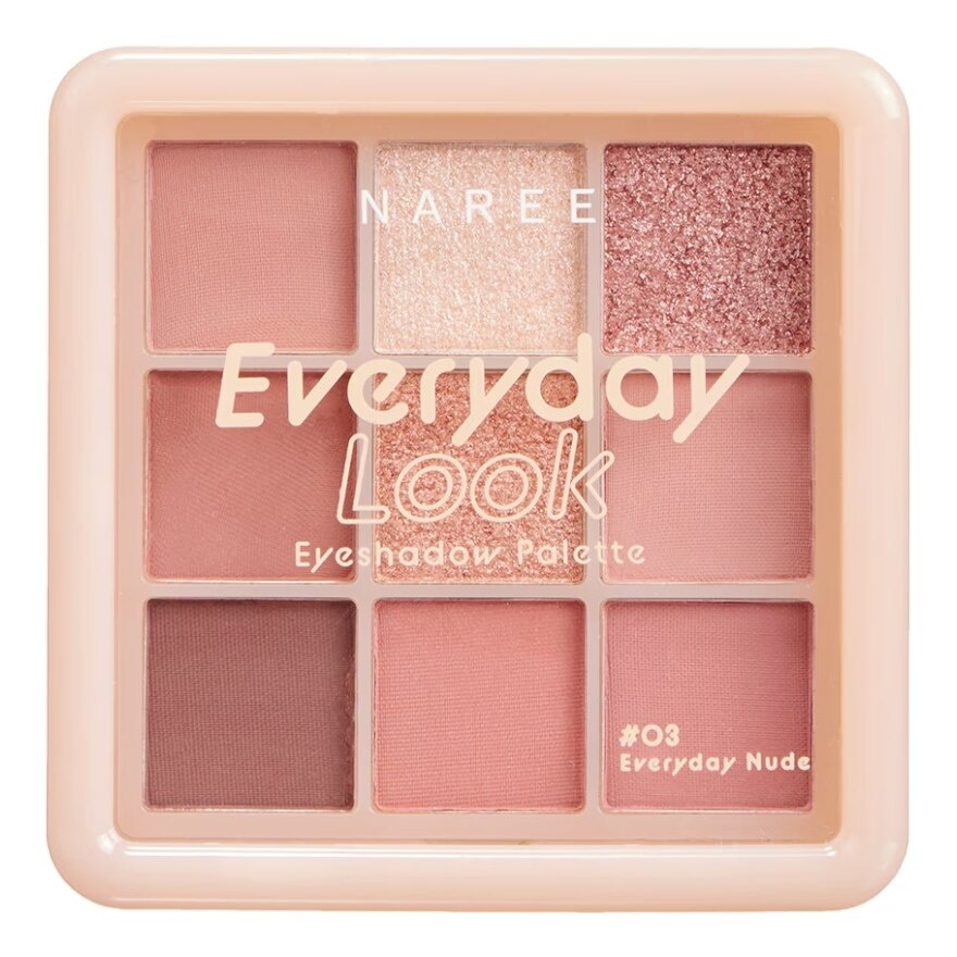 Naree Everyday Look Eyeshadow Palette 13.5g. 03 Everyday Nude