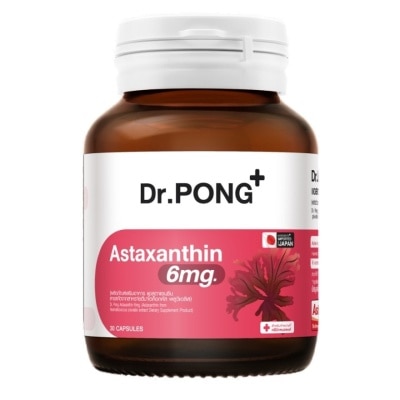 Dr.pong Dr.Pong Astaxanthin 6 mg. 30 Capsules