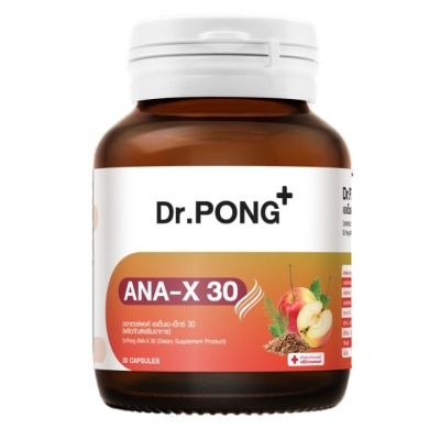 Dr.pong - ดอกเตอร์พงศ์ เอเอ็นเอ-เอ็กซ์ 30 (ผลิตภัณฑ์เสริมอาหาร) 30 เม็ด image
