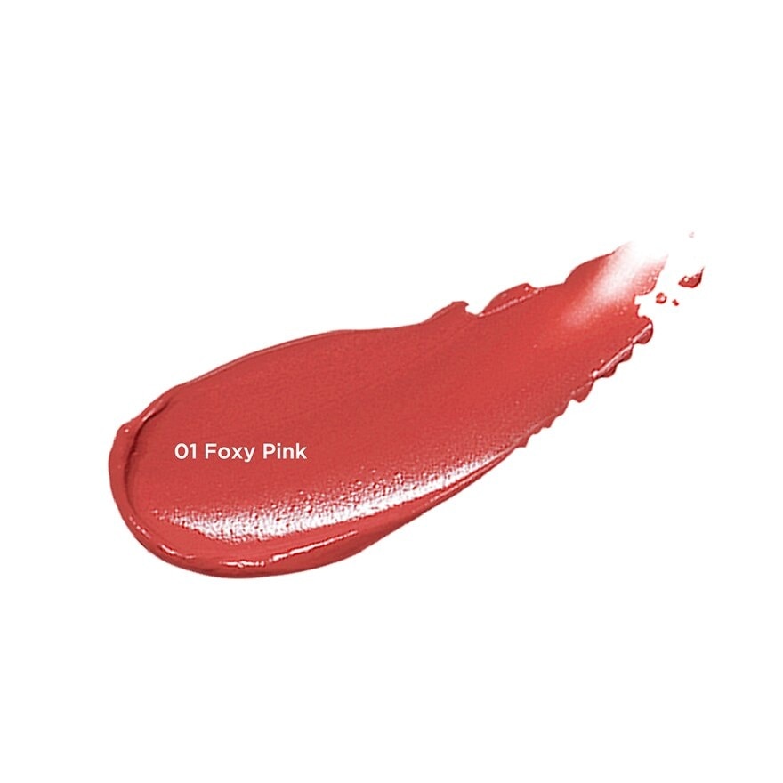 Dazzle Me Color Chrome Lipglaze 3g. 01 Foxy Pink