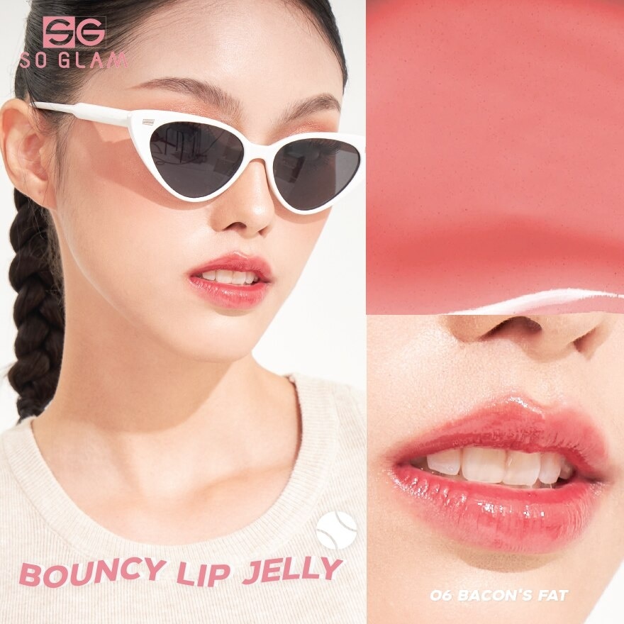 So Glam Bouncy Lip Jelly 5g. 06 Bacon'S Fat