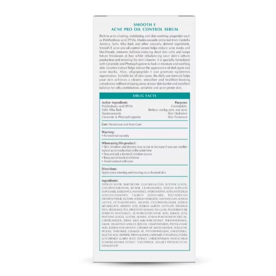 Smooth E Acne-5 Spot Pore Serum 30ml