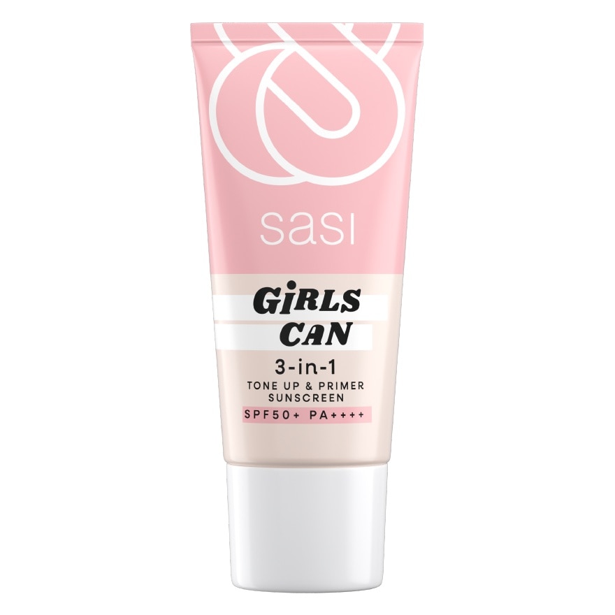 Sasi Sasi Girls Can 3in1 Tone Up  Primer Sunscreen SPF50+ PA++++ 30ml.