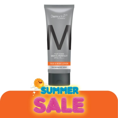 Dermaction Plus by Watsons - พัว ออมม์ เมนส์ เพอร์เฟค เฟสแอนด์บอดี้โลชั่น SPF50+PA++++
