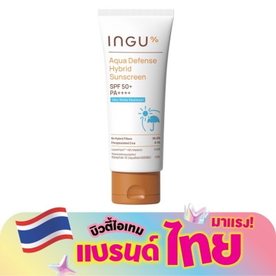 INGU - อิงกุ อควา ดีเฟนซ์ ไฮบริด ซันสกรีน กันแดดกันน้ำ SPF 50+ PA++++ 30 กรัม