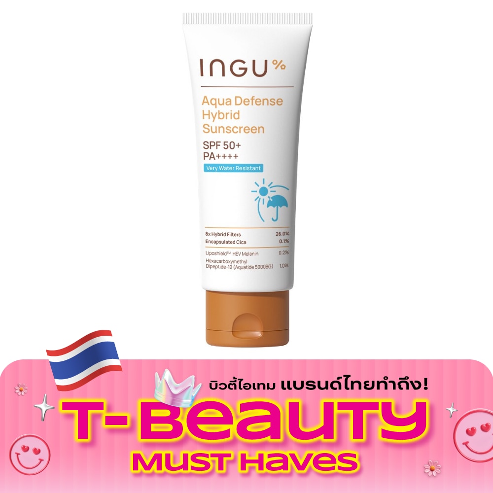 อิงกุ อควา ดีเฟนซ์ ไฮบริด ซันสกรีน กันแดดกันน้ำ SPF 50+ PA++++ 30 กรัม image